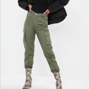 Green cargo pants